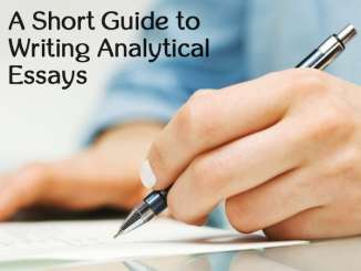A Short Guide to Writing Analytical Essays